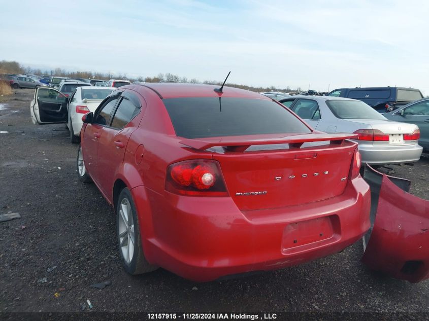 2013 Dodge Avenger Sxt VIN: 1C3CDZCB0DN675394 Lot: 12157915