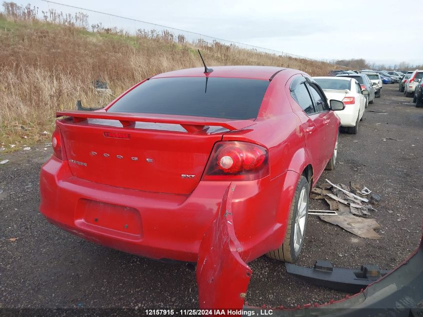 2013 Dodge Avenger Sxt VIN: 1C3CDZCB0DN675394 Lot: 12157915