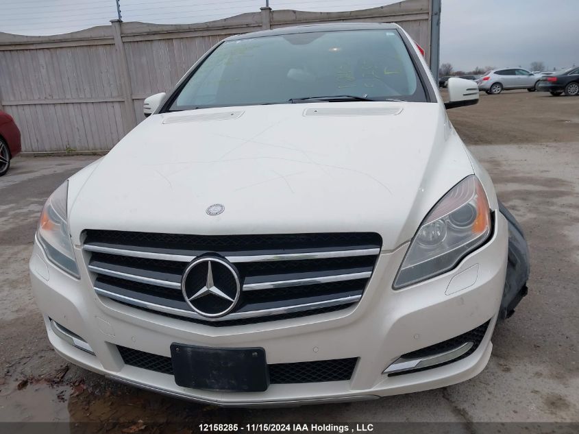 2011 Mercedes-Benz R 350 Bluetec VIN: 4JGCB2FE5BA126594 Lot: 12158285