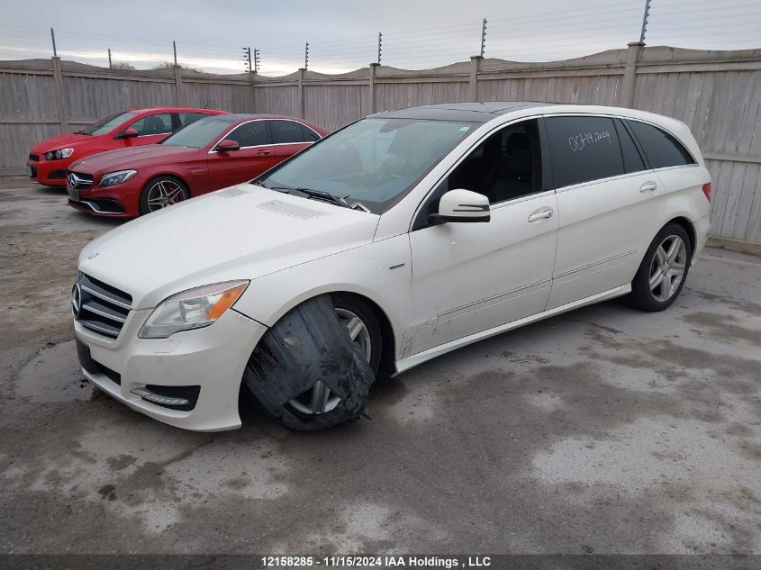 2011 Mercedes-Benz R 350 Bluetec VIN: 4JGCB2FE5BA126594 Lot: 12158285