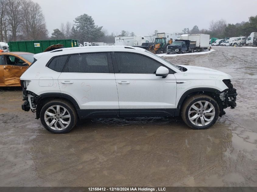 2022 Volkswagen Taos VIN: 3VVLX7B25NM070051 Lot: 12158412