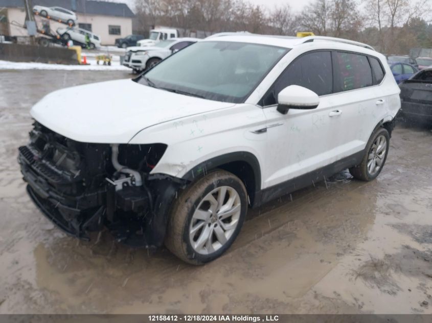 2022 Volkswagen Taos VIN: 3VVLX7B25NM070051 Lot: 12158412