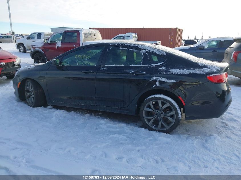 2015 Chrysler 200 S VIN: 1C3CCCBG2FN694027 Lot: 12158763