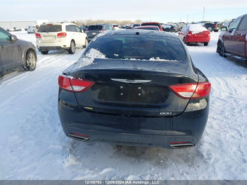 2015 Chrysler 200 S VIN: 1C3CCCBG2FN694027 Lot: 12158763