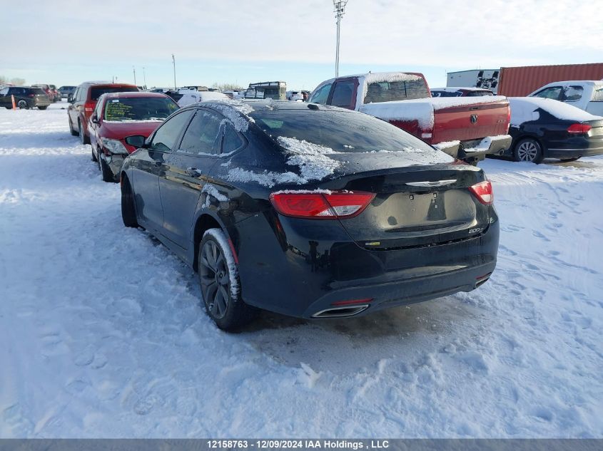 2015 Chrysler 200 S VIN: 1C3CCCBG2FN694027 Lot: 12158763