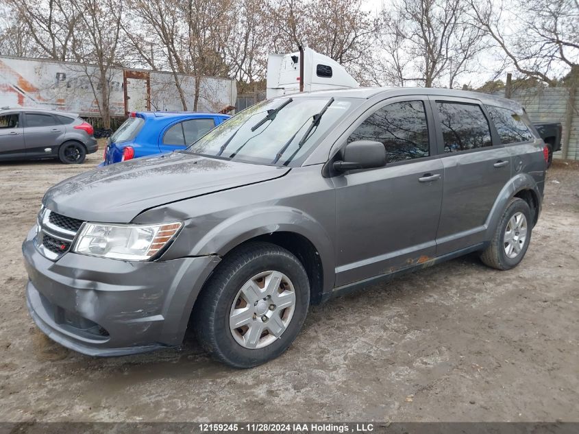 2012 Dodge Journey Cvp/Se Plus VIN: 3C4PDCAB3CT388238 Lot: 12159245