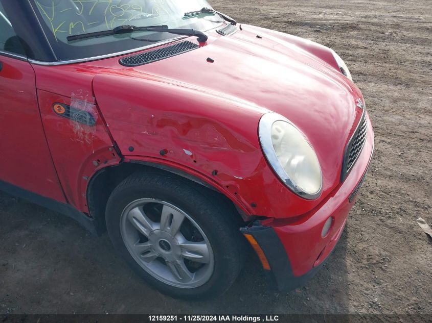 2006 Mini Cooper VIN: WMWRC33556TJ77039 Lot: 12159251