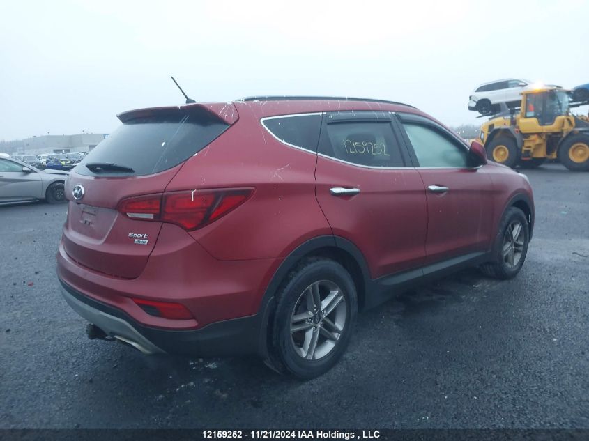 2018 Hyundai Santa Fe Sport 2.4 Base VIN: 5XYZTDLBXJG553267 Lot: 12159252