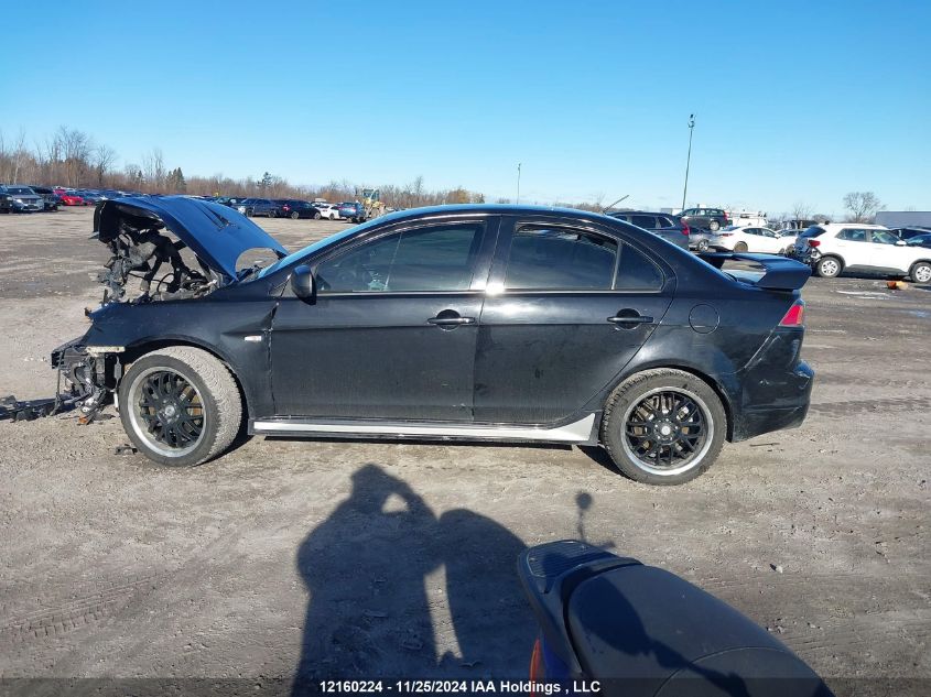 2011 Mitsubishi Lancer VIN: JA32V6FV9BU610800 Lot: 12160224