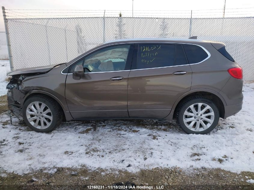 2017 Buick Envision VIN: LRBFXESX9HD160166 Lot: 12160231