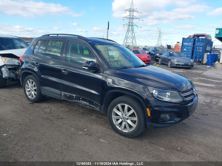 2012 Volkswagen Tiguan S/Se/Sel VIN: WVGBV7AX0CW506522 Lot: 12160353