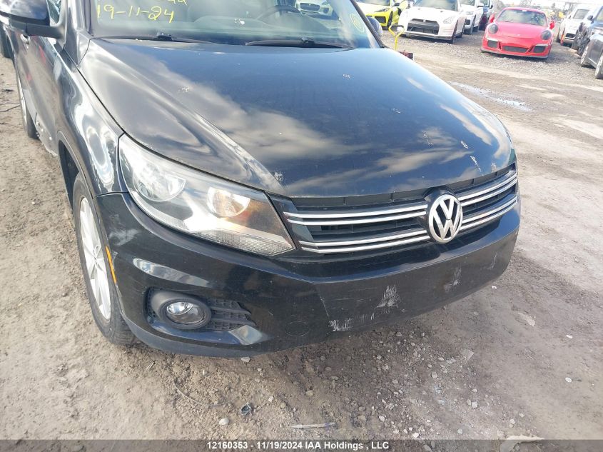 2012 Volkswagen Tiguan S/Se/Sel VIN: WVGBV7AX0CW506522 Lot: 12160353