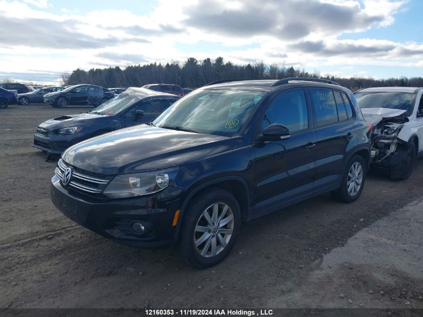 2012 Volkswagen Tiguan S/Se/Sel VIN: WVGBV7AX0CW506522 Lot: 12160353