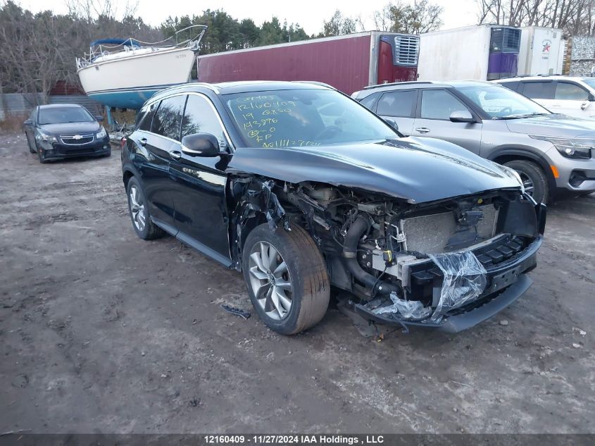 2019 Infiniti Qx50 Essential/Pure VIN: 3PCAJ5M36KF143896 Lot: 12160409