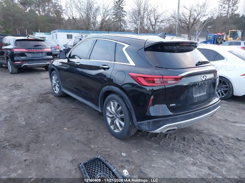 2019 Infiniti Qx50 Essential/Pure VIN: 3PCAJ5M36KF143896 Lot: 12160409