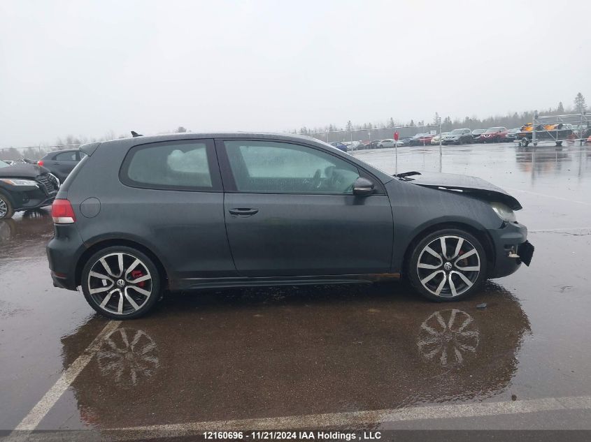 2010 Volkswagen Golf Gti VIN: WVWEV7AJ0AW377840 Lot: 12160696