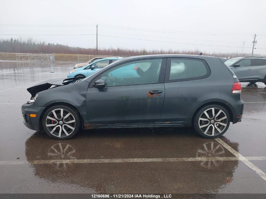 2010 Volkswagen Golf Gti VIN: WVWEV7AJ0AW377840 Lot: 12160696