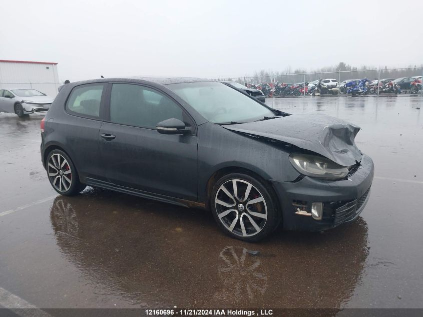 2010 Volkswagen Golf Gti VIN: WVWEV7AJ0AW377840 Lot: 12160696