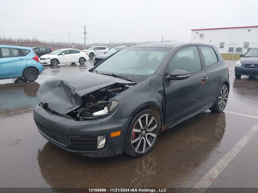 2010 Volkswagen Golf Gti VIN: WVWEV7AJ0AW377840 Lot: 12160696