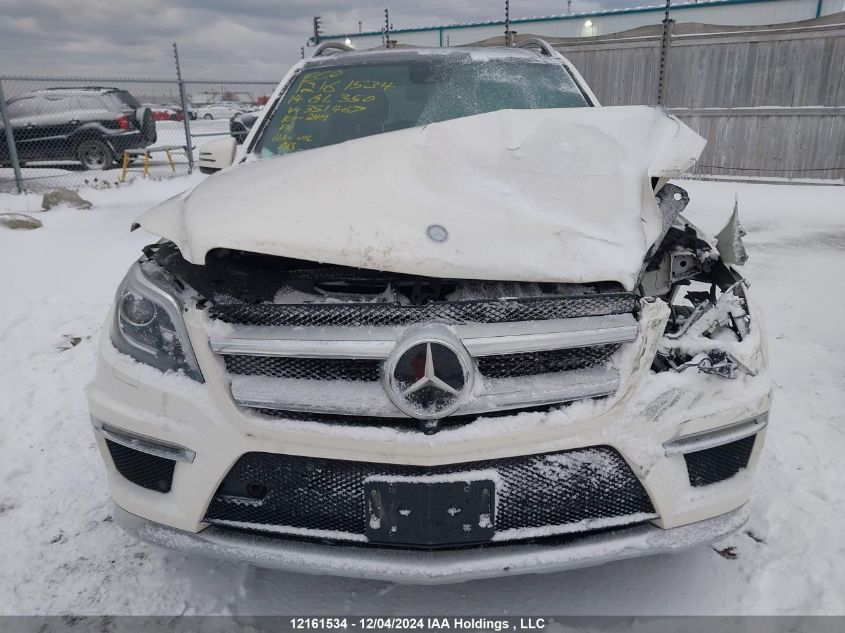 2014 Mercedes-Benz Gl-Class VIN: 4JGDF2EE7EA351467 Lot: 12161534