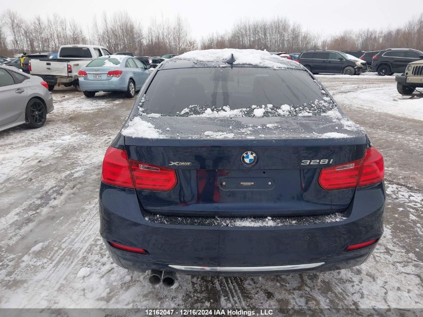 2013 BMW 328 Xi VIN: WBA3B3C52DF539736 Lot: 12162047