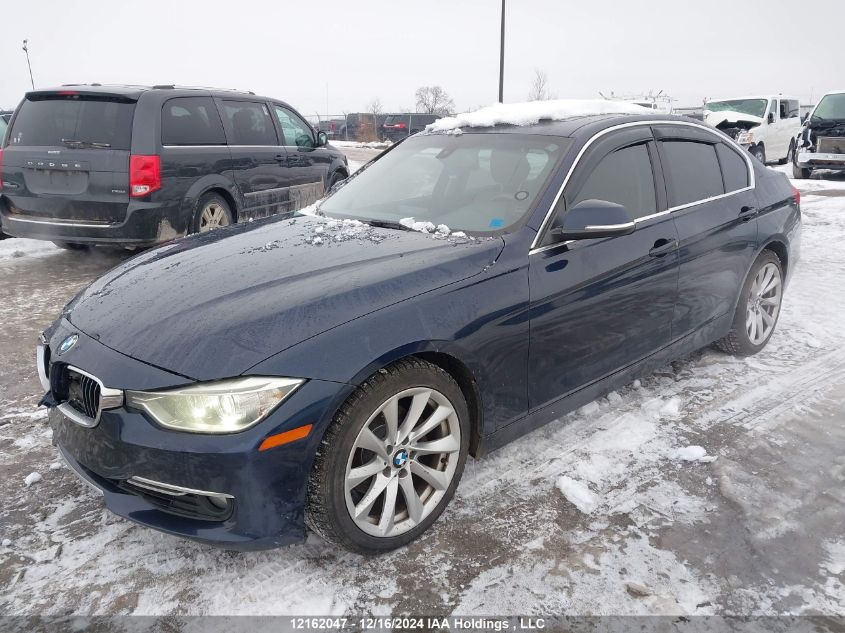 2013 BMW 328 Xi VIN: WBA3B3C52DF539736 Lot: 12162047