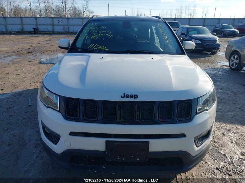 2018 Jeep Compass North VIN: 3C4NJCBB7JT328474 Lot: 12162210