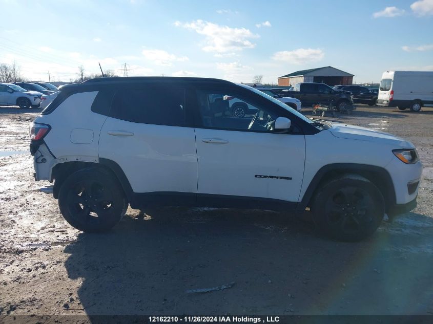 2018 Jeep Compass North VIN: 3C4NJCBB7JT328474 Lot: 12162210