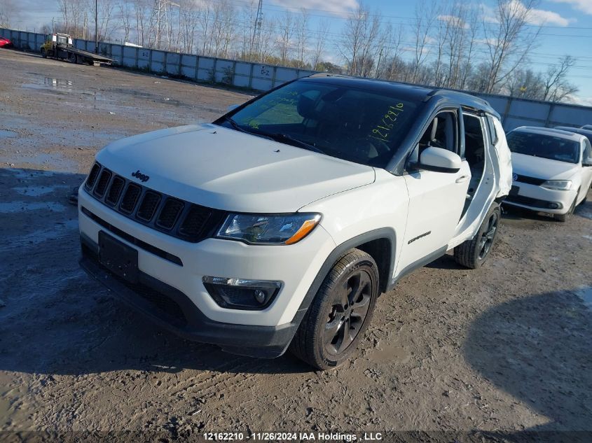 2018 Jeep Compass North VIN: 3C4NJCBB7JT328474 Lot: 12162210