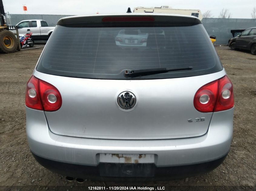 2007 Volkswagen Rabbit VIN: WVWDR71K17W003271 Lot: 12162811