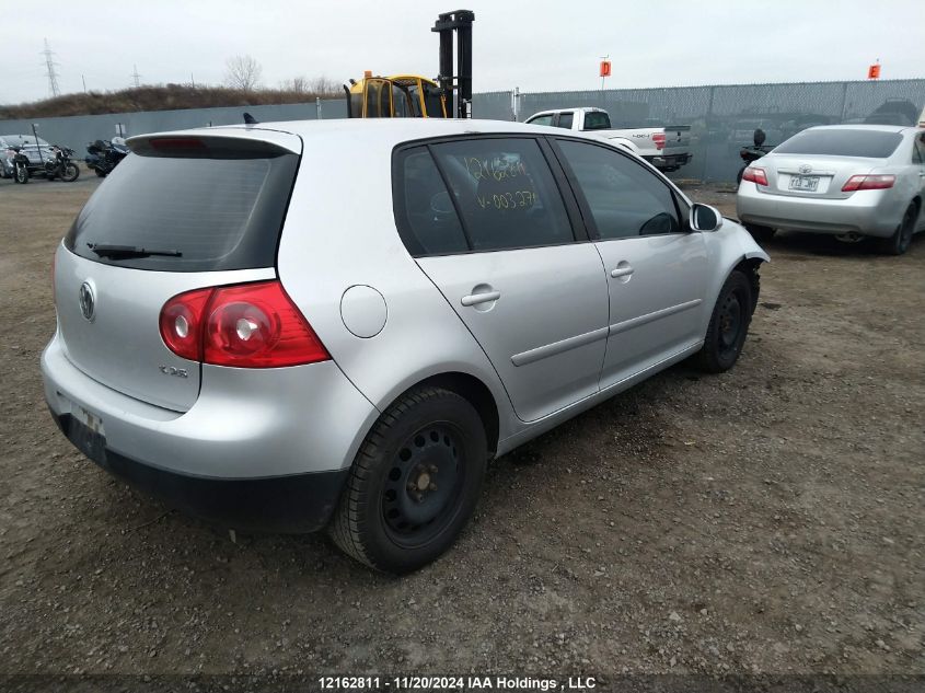 2007 Volkswagen Rabbit VIN: WVWDR71K17W003271 Lot: 12162811