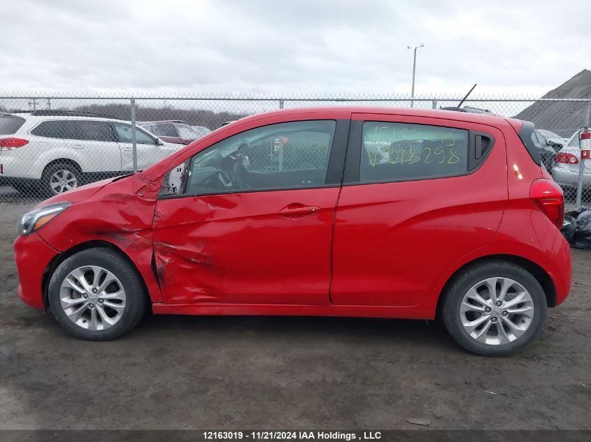 2022 Chevrolet Spark 1Lt VIN: KL8CD6SA6NC018298 Lot: 12163019