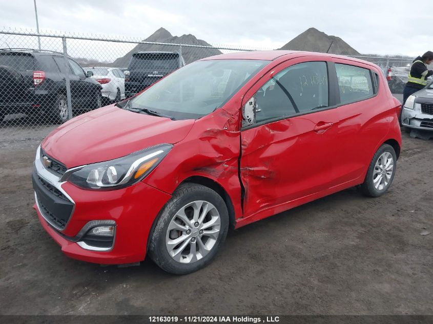 2022 Chevrolet Spark 1Lt VIN: KL8CD6SA6NC018298 Lot: 12163019