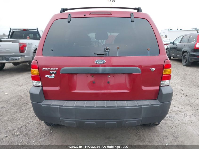 2006 Ford Escape Xlt VIN: 1FMYU03136KD44524 Lot: 12163259