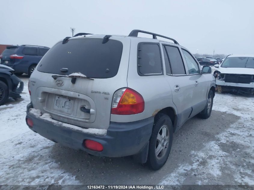 2004 Hyundai Santa Fe VIN: KM8SB13D14U610216 Lot: 12163472