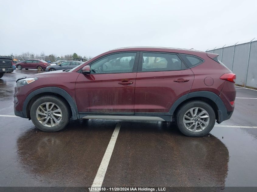 2018 Hyundai Tucson Limited/Sport And Eco/Se VIN: KM8J3CA4XJU648448 Lot: 12163610