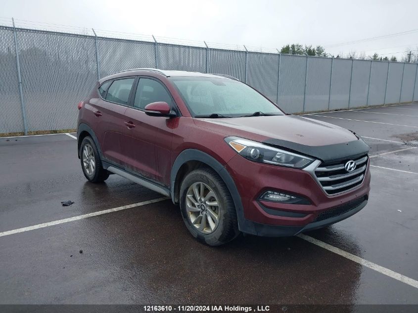 2018 Hyundai Tucson Limited/Sport And Eco/Se VIN: KM8J3CA4XJU648448 Lot: 12163610