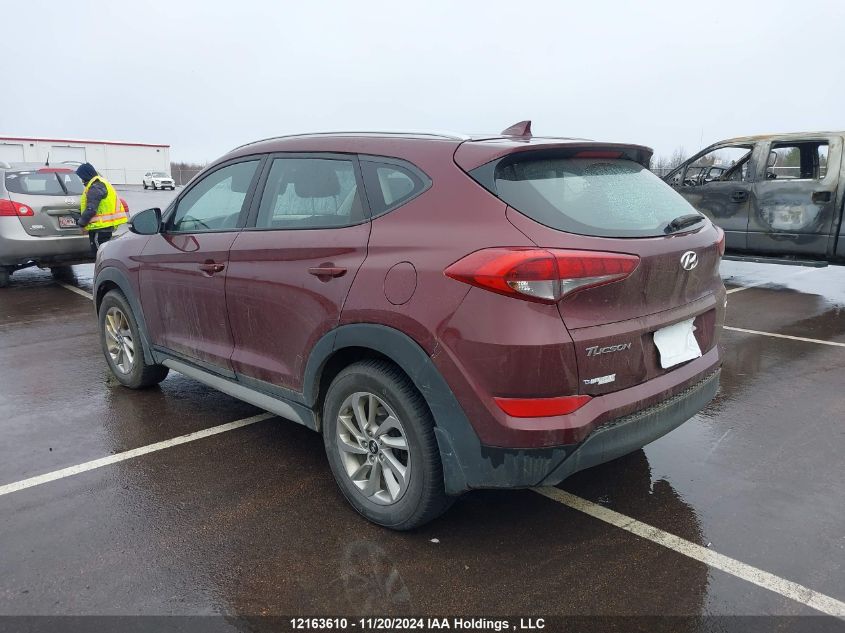 2018 Hyundai Tucson Limited/Sport And Eco/Se VIN: KM8J3CA4XJU648448 Lot: 12163610