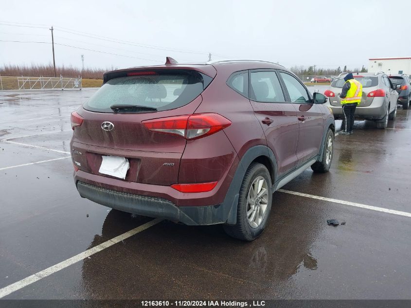 2018 Hyundai Tucson Limited/Sport And Eco/Se VIN: KM8J3CA4XJU648448 Lot: 12163610