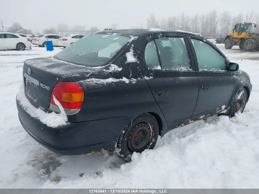 2005 Toyota Echo VIN: JTDBT123950376281 Lot: 12163641