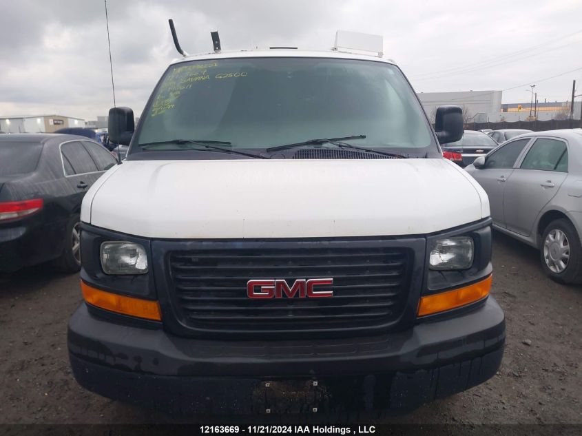 2014 GMC Savana G2500 VIN: 1GTW7FCA2E1190611 Lot: 12163669