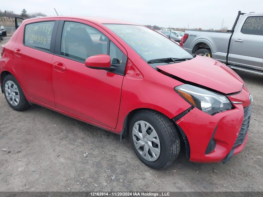 2018 Toyota Yaris L/Le/Se VIN: VNKKTUD39JA090358 Lot: 12163914