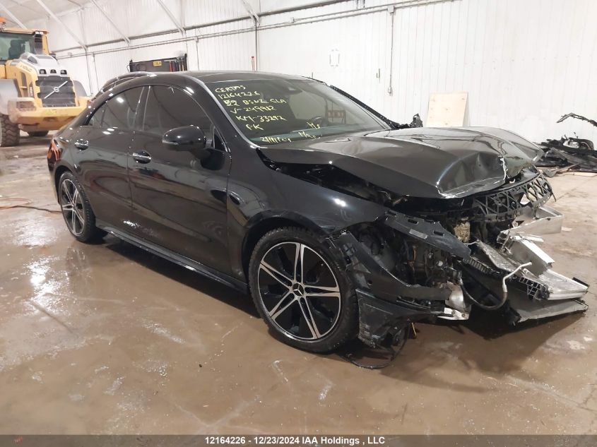 2022 Mercedes-Benz Cla 250 4Matic VIN: W1K5J4HB2NN249982 Lot: 12164226