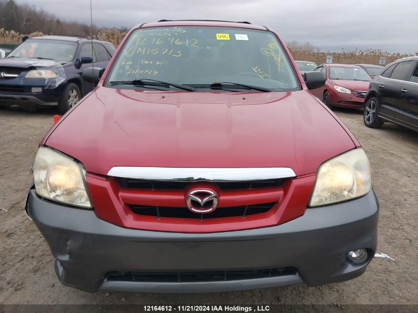 2005 Mazda Tribute I VIN: 4F2YZ92Z05KM15713 Lot: 12164612