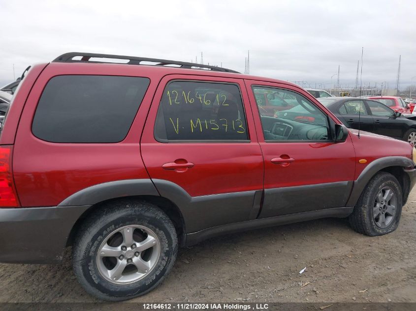 2005 Mazda Tribute I VIN: 4F2YZ92Z05KM15713 Lot: 12164612