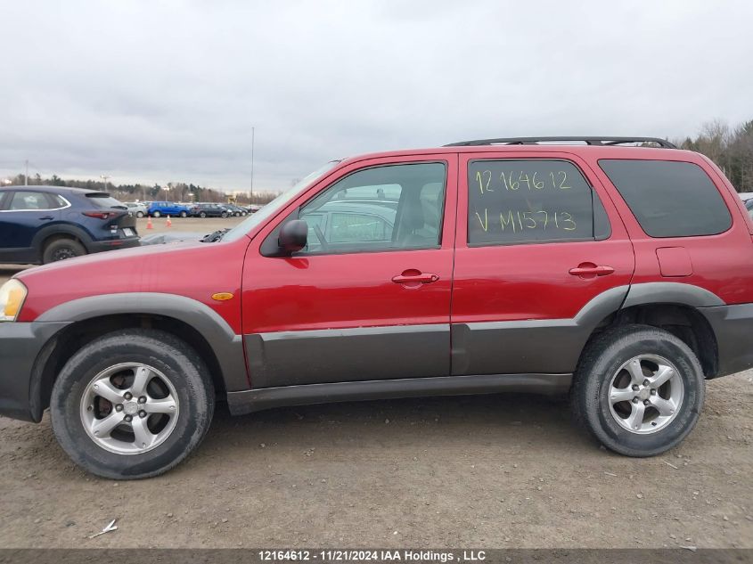 2005 Mazda Tribute I VIN: 4F2YZ92Z05KM15713 Lot: 12164612