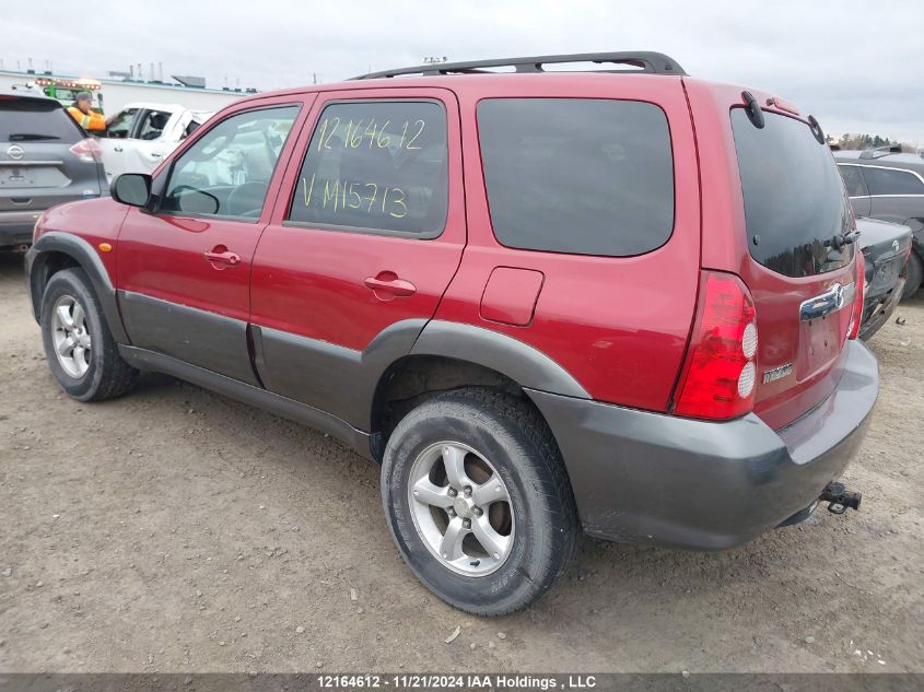 2005 Mazda Tribute I VIN: 4F2YZ92Z05KM15713 Lot: 12164612