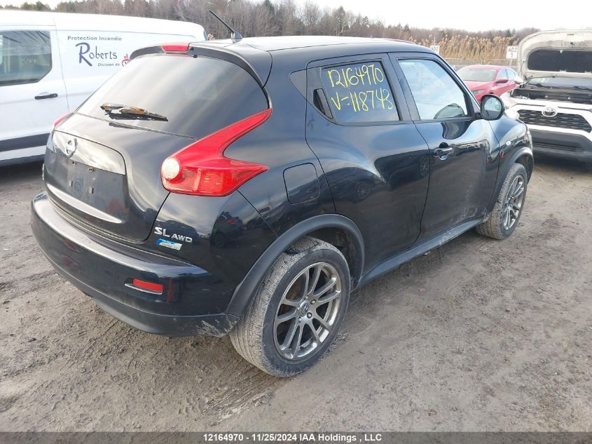 2012 Nissan Juke Sv VIN: JN8AF5MV2CT118743 Lot: 12164970