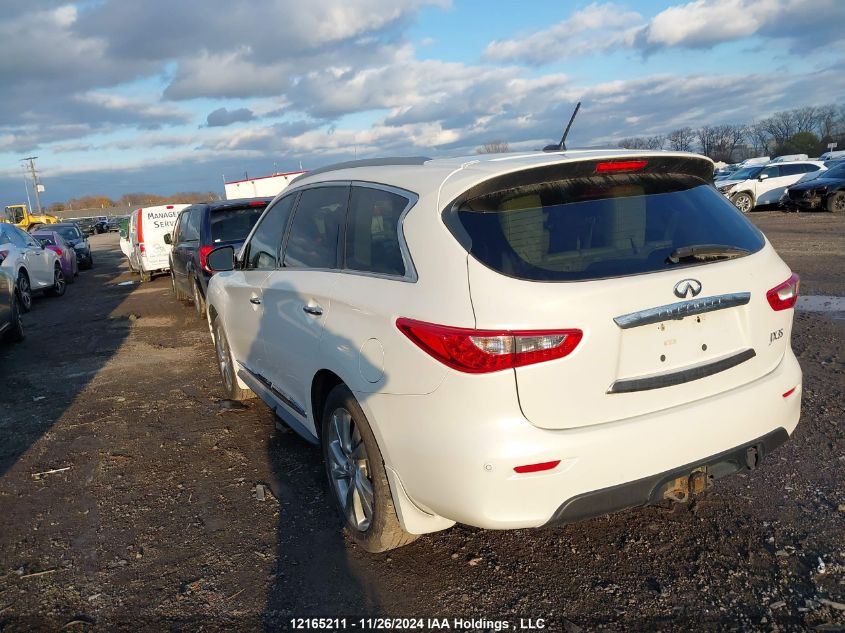 2013 Infiniti Jx35 VIN: 5N1AL0MM9DC322662 Lot: 12165211