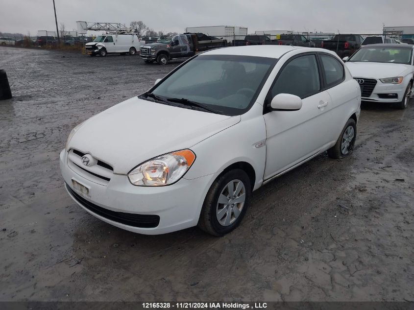 2010 Hyundai Accent Se VIN: KMHCN3BC3AU186775 Lot: 12165328